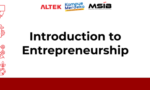 Introduction to Entrepreneurship